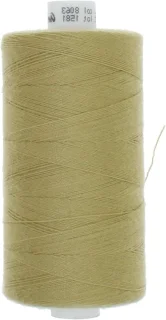 Polyester naaigaren - naaimachinegaren - 1000 m - beige goud