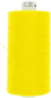 Polyester naaigaren - naaimachinegaren - 1000 m - geel