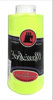 Polyester naaigaren neon geel