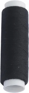 Polyester naaigaren zwart 100 m