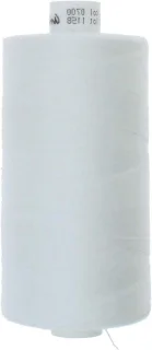 Polyester naaimachinegaren - 1000 m - wit