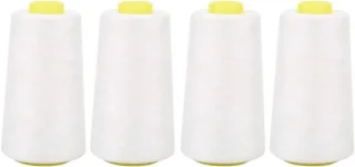 Polyester naaimachinegaren - 3000 yards - wit