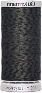 Polyester naaimachinegaren donkergrijs
