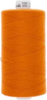 Polyester naaimachinegaren op rol – 1000 m oranje