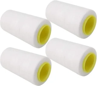 Polyester naaimachinegaren wit