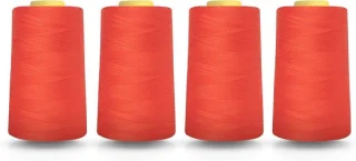 Polyestergaren kegel 5000 yd Oranje
