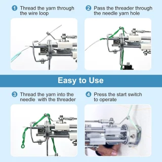 Premium Tufting Gun Beginnerspakket - Zwart