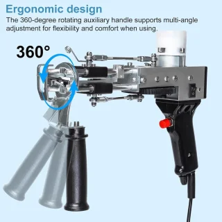 Premium Tufting Gun Beginnerspakket - Zwart