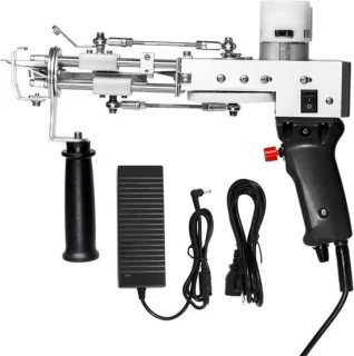 Premium tuftinggun-beginnerspakket – zwart