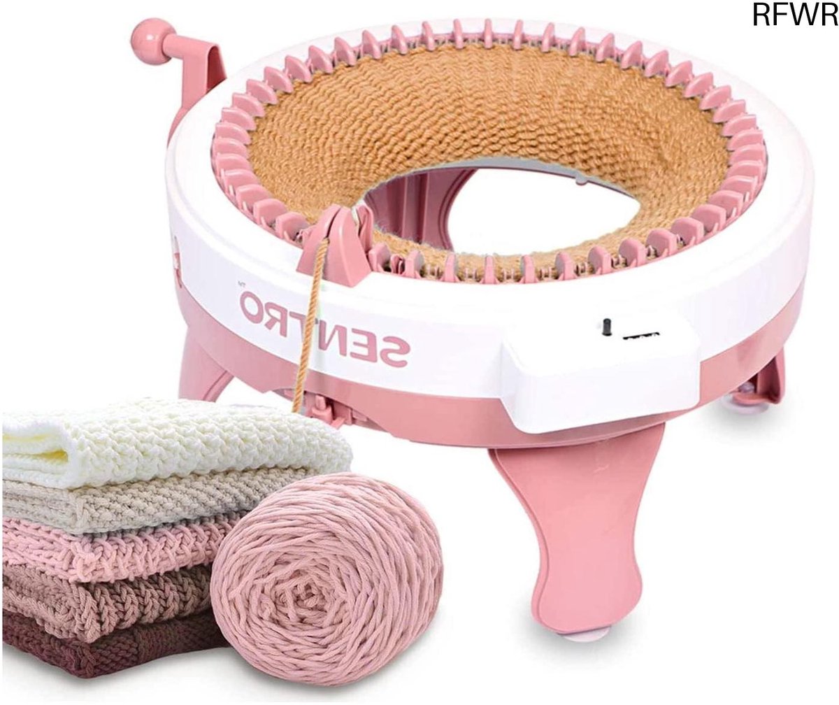 De RFWR Breimachine 48 naalden met rijteller in één oogopslag