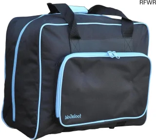 RFWR® Gevoerde Naaimachinetas Zwart/Blauw