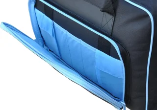 RFWR® Gevoerde Naaimachinetas Zwart/Blauw