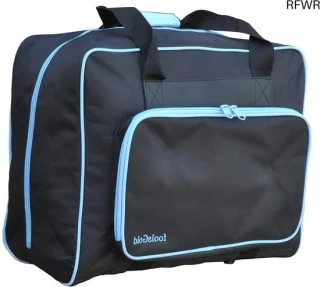 RFWR® Gevoerde Naaimachinetas Zwart/Blauw