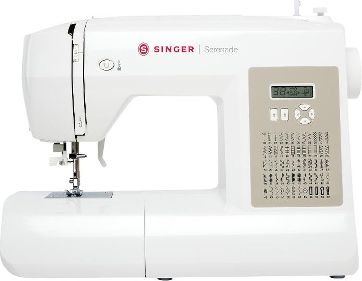 De Singer 660LS Naaimachine in één oogopslag