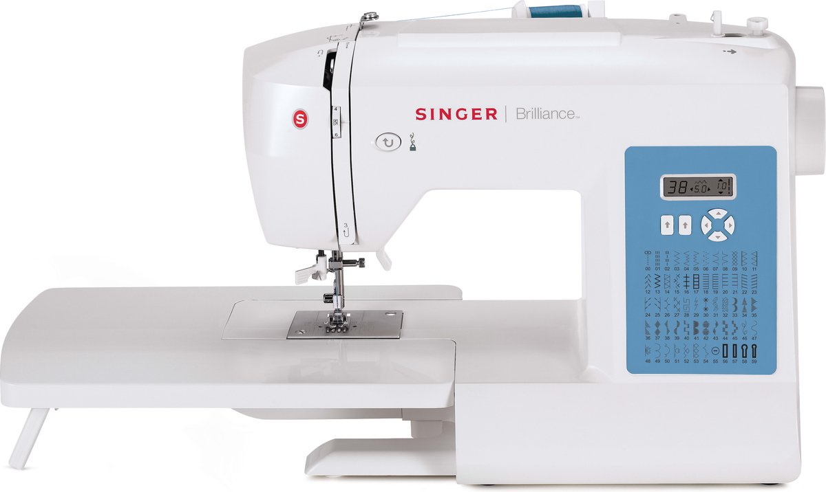 Wat vinden we goed aan de SINGER Brilliance 6160 naaimachine elektrisch