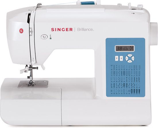 SINGER Brilliance 6160 - Veelzijdige elektronische naaimachine voor creatievelingen