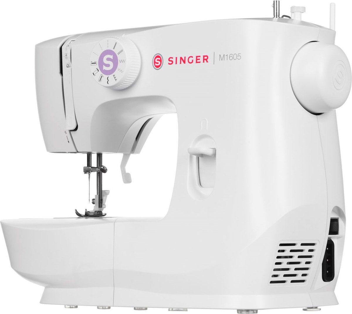De SINGER M1605 Naaimachine in één oogopslag