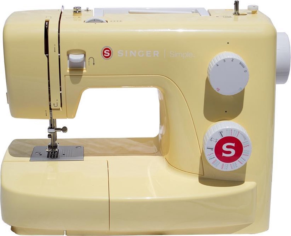De Singer Simple 3223 Naaimachine Geel in één oogopslag