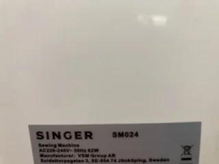 Singer SM024 Naaimachine elektrisch