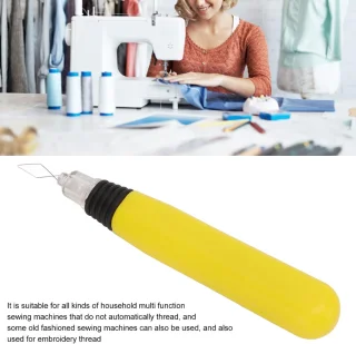 SnelShoppen - Draagbare LED Naaldinrijger met Licht, Naaldinrijgers voor Naaimachine en Handmatig Naaiwerk, Kunststof LED Naaldinrijger voor Eenvoudig