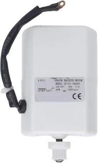 SnelShoppen elektrische naaimachine motor 90W 5500 tpm vervangmotor wit
