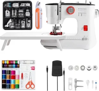 SnelShoppen elektrische naaimachine voor beginners en kinderen