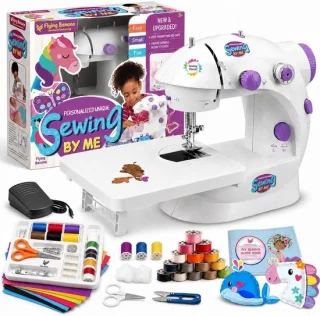 SnelShoppen mini naaimachine wit