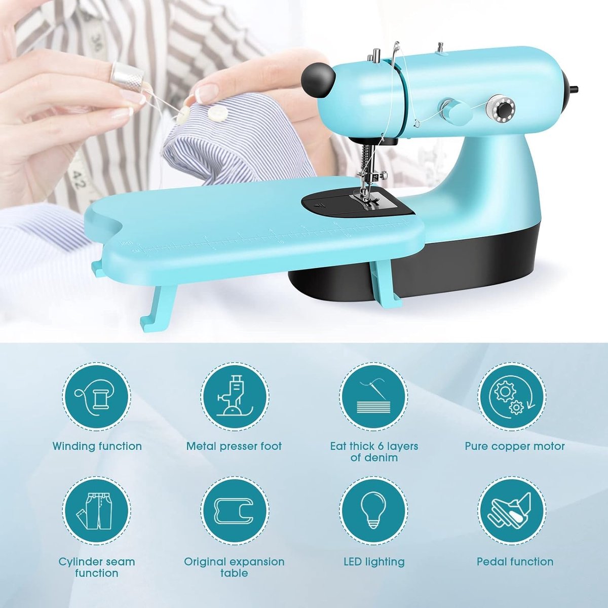 Solacis Mini Handnaaimachine