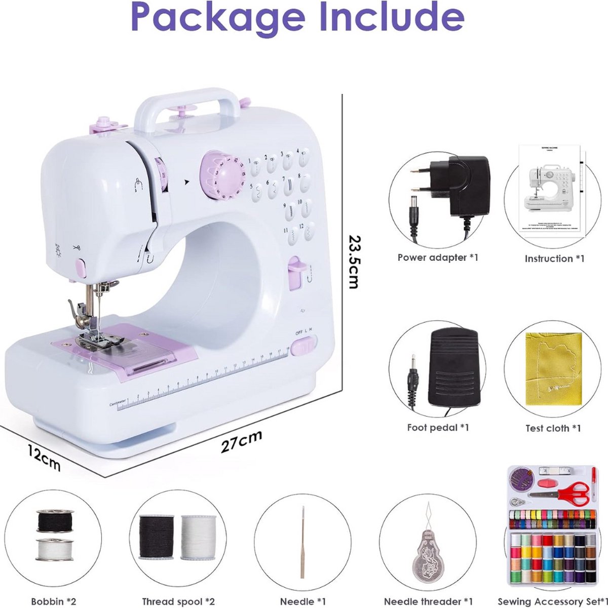 Solacis Mini Handnaaimachine