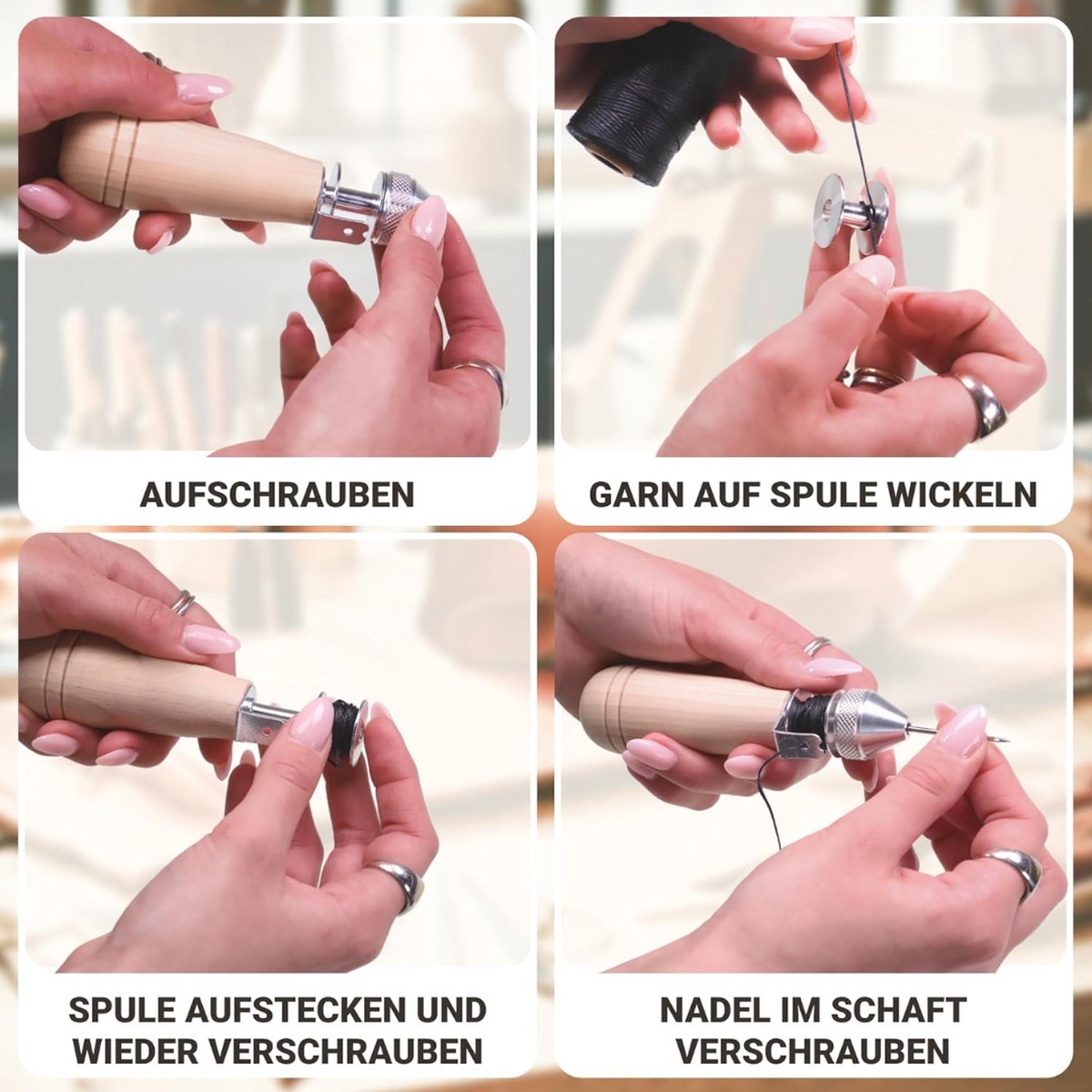 Solacis Mini Handnaaimachine