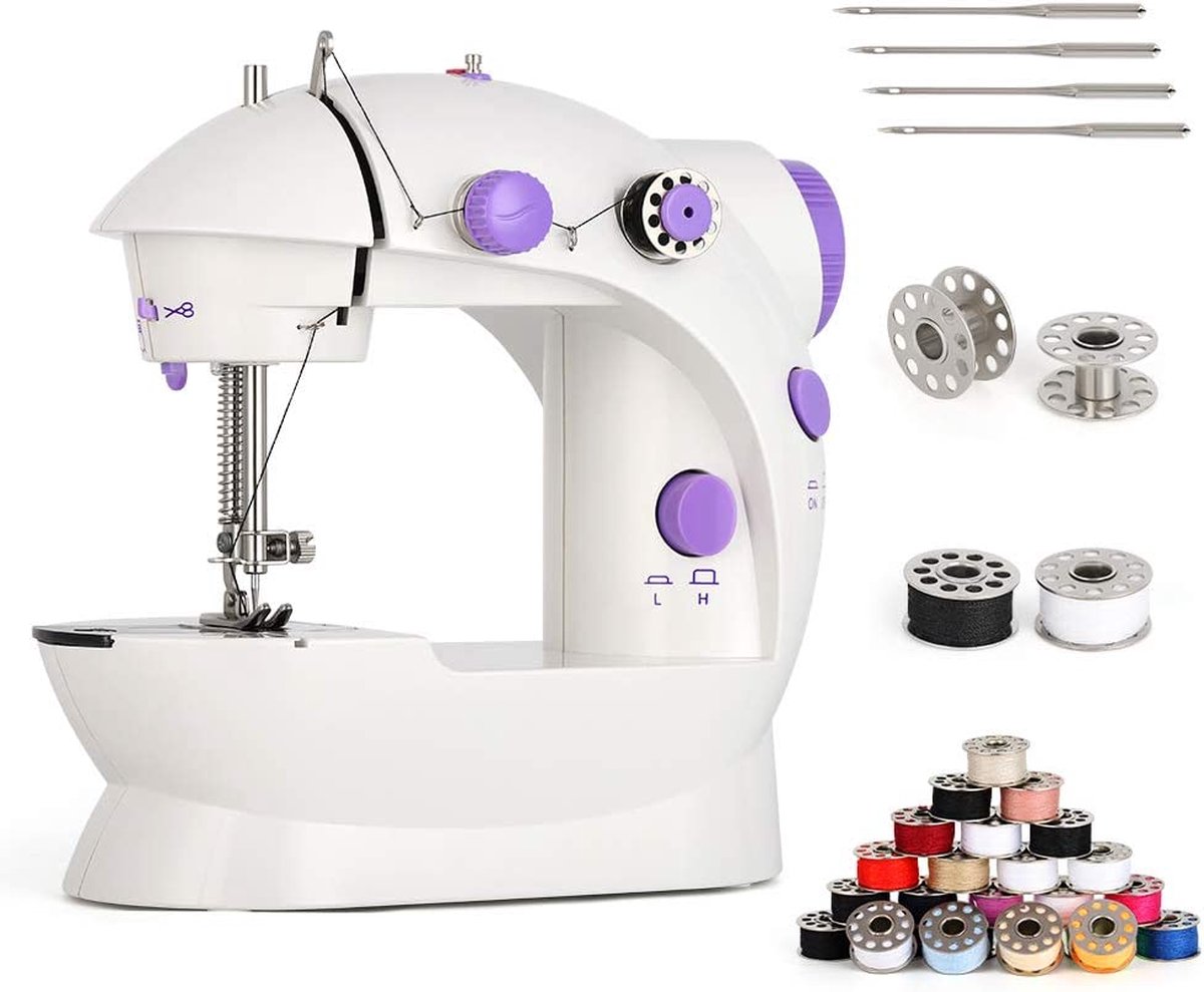 Soroh® Kleine Reisnaaimachine Met Voetpedaal