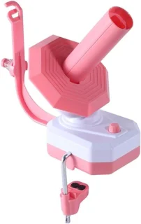 Spoelopwinder set - garen wikkelmachine - roze