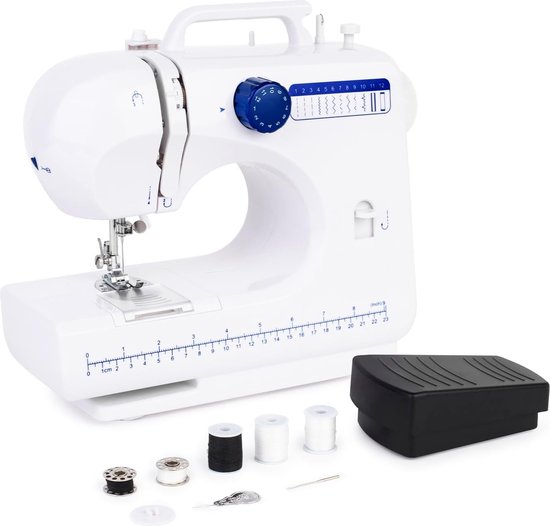 SW45 Elektronische Naaimachine wit 12 steken review