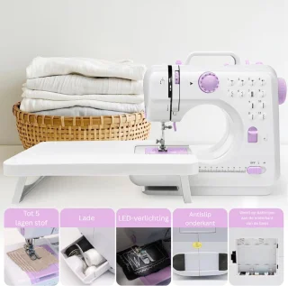 Wat vinden we goed aan de Swiphi® Naaimachine met naaitafel