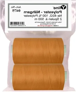 Syngaren Polyester Naaigaren Spoel 1000m - Roest Oranje