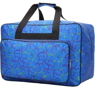 Tas voor het vervoeren van een naaimachine - blauw