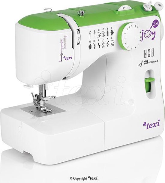 Texi Joy 13 Kindernaaimachine Groen