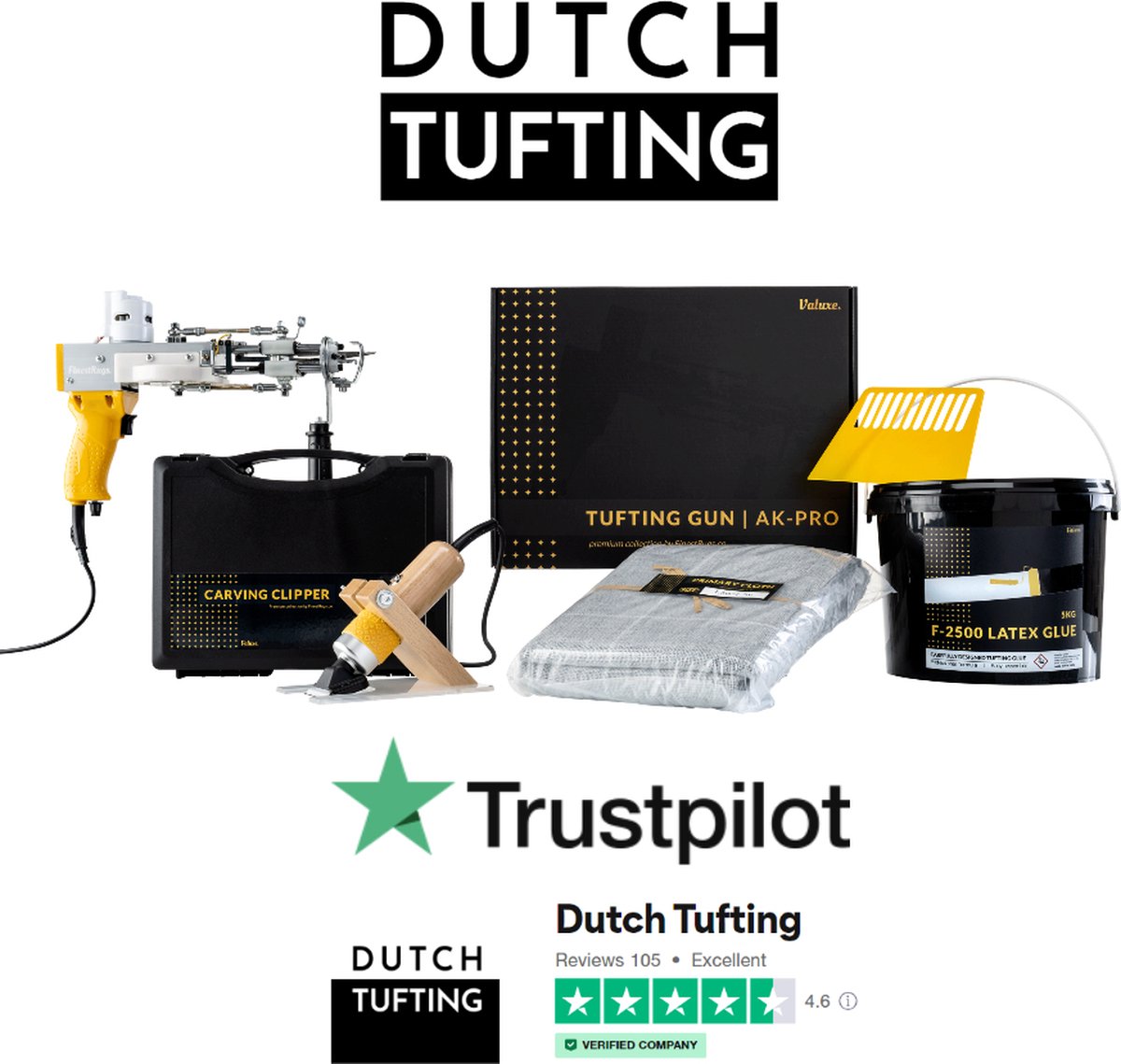Tuftgun AK-DUO PRO Tufting Gun Starter Kit