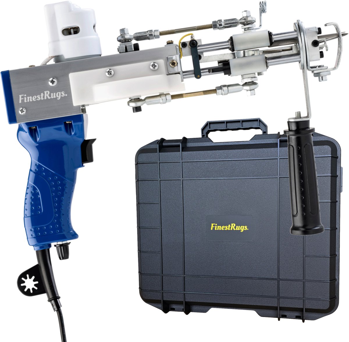 De Tufting Gun AK-DUO PRO Tuftpistool Blauw in één oogopslag