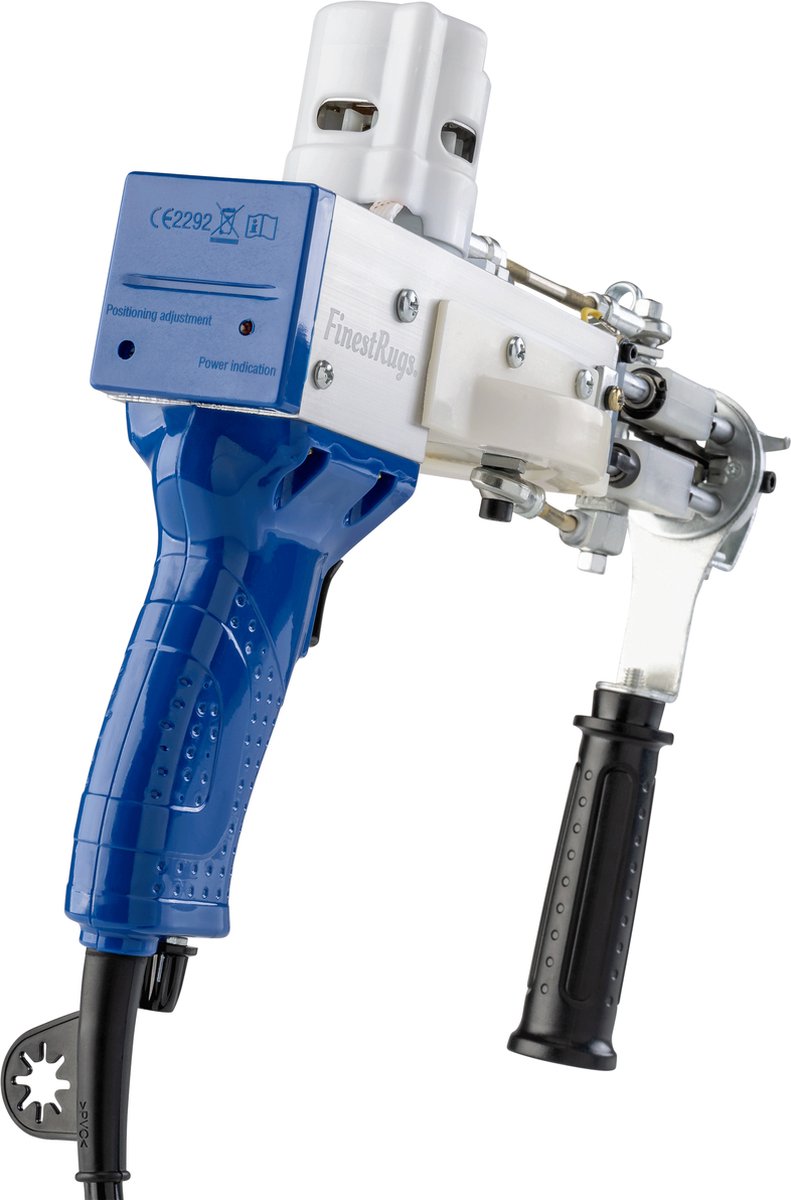 Wat vinden we goed aan de Tufting Gun AK-DUO PRO Tuftpistool Blauw