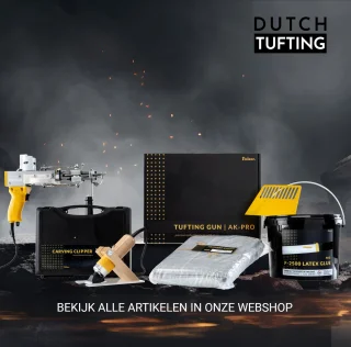 Tufting Gun AK-DUO PRO Tuftpistool Blauw