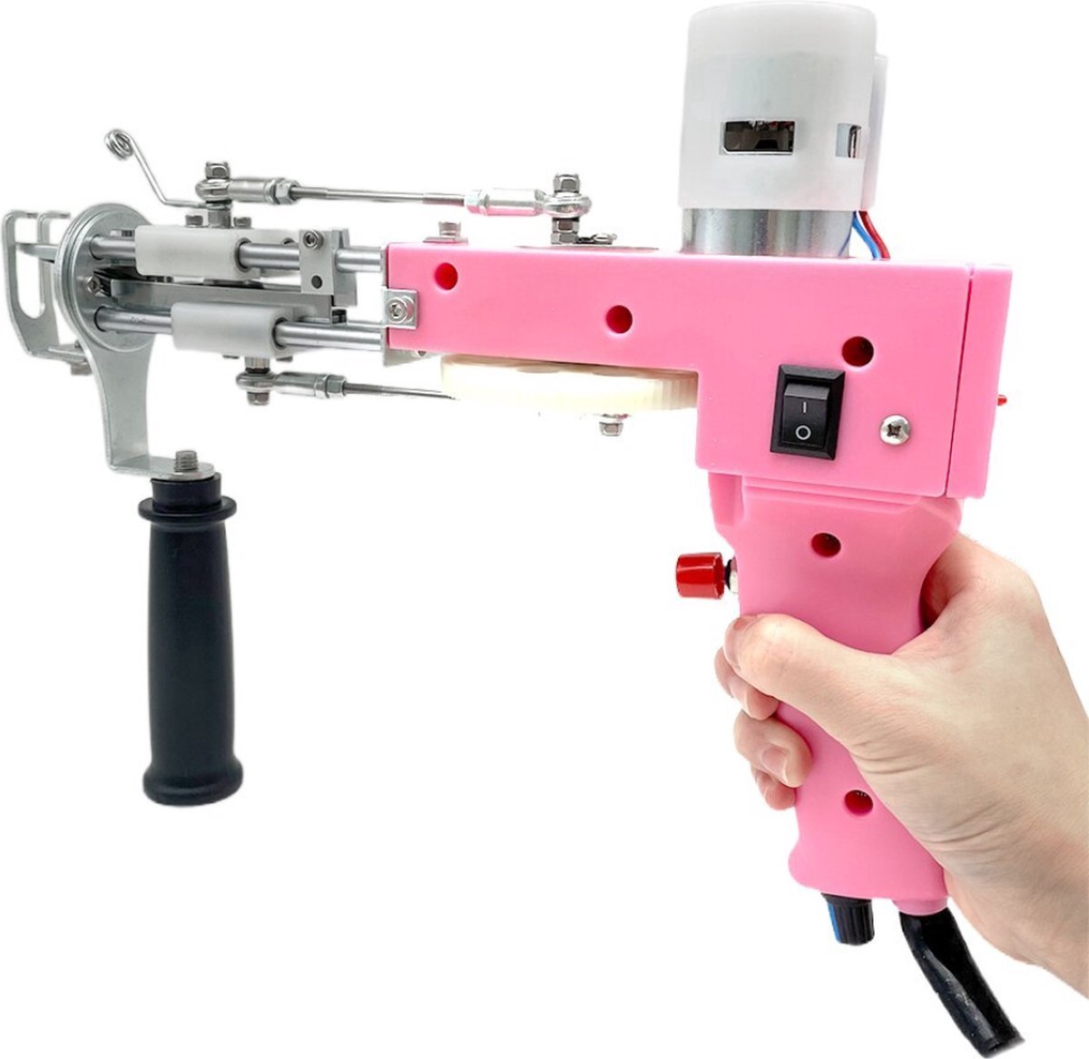Tufting Gun Punch Needle Borduurmachine Roze