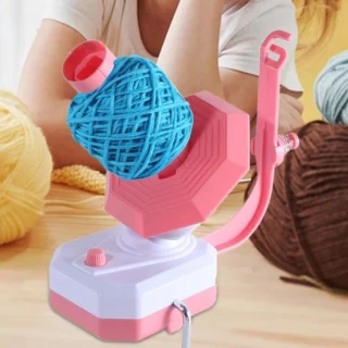 Universele Elektrische Garenopwinder - Roze