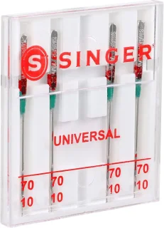 Universele naaimachine naalden - reguliere punt - maat 70/10 - gekleurd