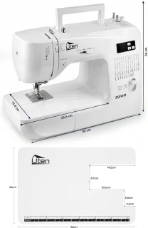 Uten Elektronische Naaimachine 2200 Vrije Arm