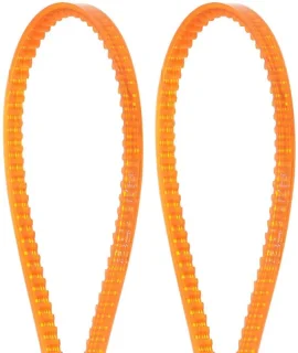 V-riem voor naaimachine, standaard model, 2 stuks, zwart