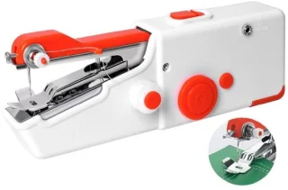 YOZHIQU Draagbare mini elektrische naaimachine - Rood