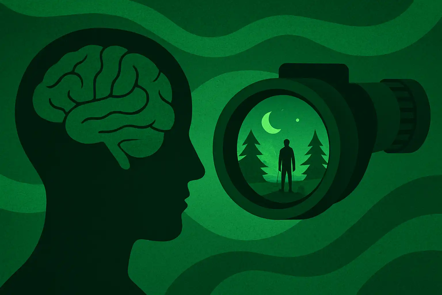 De psychologie van nachtwaarneming: waarom je hersenen anders reageren op nachtzichtbeelden