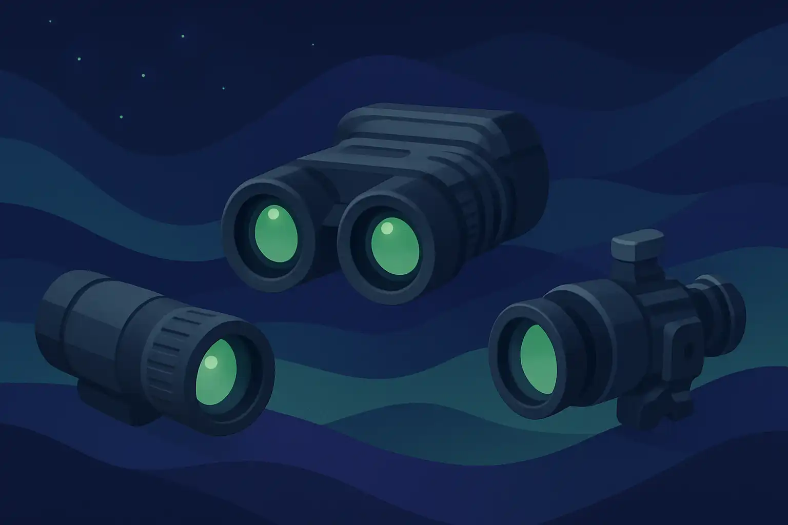 Monoculaire, binoculaire of clip-on: welke nachtkijker past echt bij jouw avontuur?