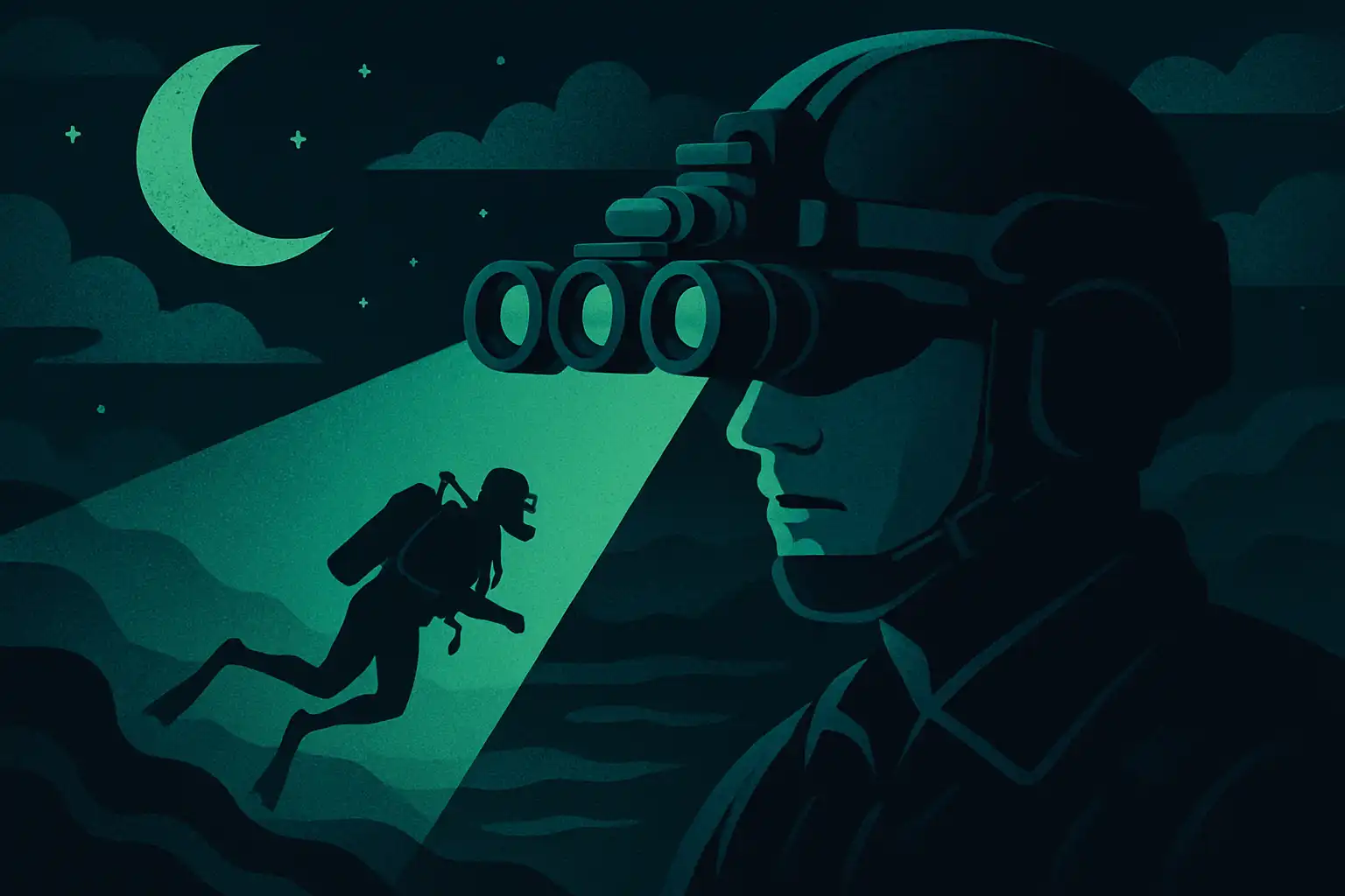 Nachtduiken met een nachtkijker: mythes, mogelijkheden en veiligheidstips